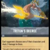 Triton's Decree (foil) - Ursula's Return