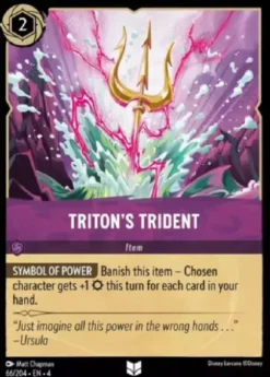 Triton's Trident (foil) - Ursula's Return