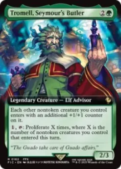 Tromell, Seymour's Butler (extended art) - Final Fantasy Commander Varianten
