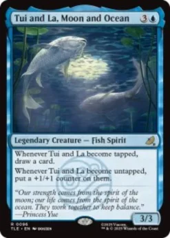 Tui and La, Moon and Ocean (foil) - Avatar: The Last Airbender Eternal