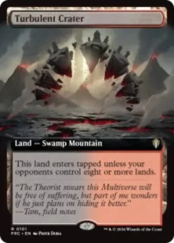 Turbulent Crater (extended art) - Reality Fracture Commander