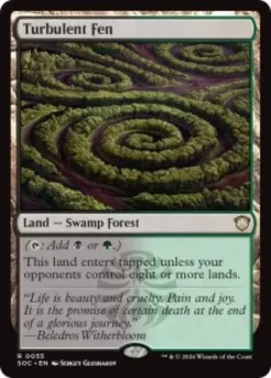 Turbulent Fen - Secrets of Strixhaven Commander