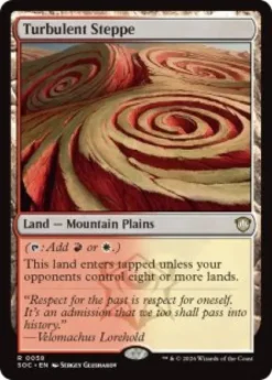 Turbulent Steppe - Secrets of Strixhaven Commander