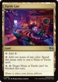 Turtle Lair (foil) - Teenage Mutant Ninja Turtles