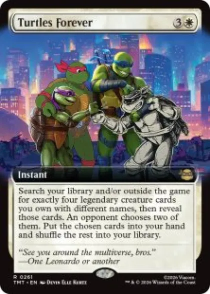 Turtles Forever (extended art) - Teenage Mutant Ninja Turtles Varianten