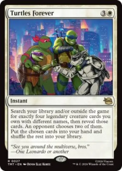 Turtles Forever (foil) - Teenage Mutant Ninja Turtles