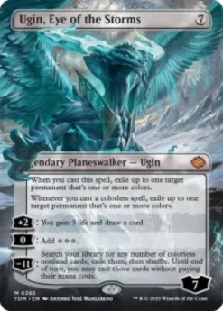 Ugin, Eye of the Storms (#382) (borderless) - Tarkir: Dragonstorm Varianten