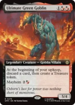 Ultimate Green Goblin (foil) (extended art) - Marvel's Spider-Man Varianten