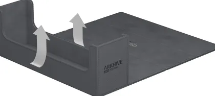 Ultimate Guard ArkHive 400+ XenoSkin Monocolor Grey