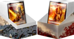 Ultimate Guard - Artist Edition Boulder Deck Case 100+: In Icy Bloom