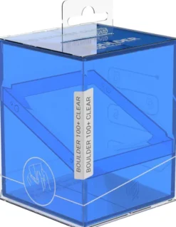 Ultimate Guard - Boulder Deck Case 100+ Clear: Sapphire