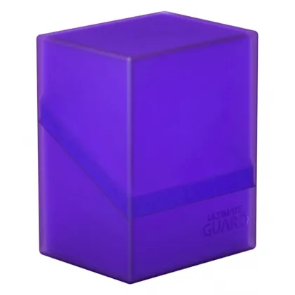 Ultimate Guard Boulder Deck Case 80+ Amethyst