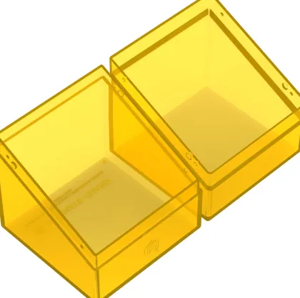 Ultimate Guard - Boulder Deck Case 100+ Clear: Amber