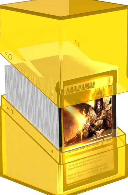 Ultimate Guard - Boulder Deck Case 100+ Clear: Amber