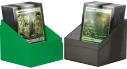 Ultimate Guard Boulder Deck Case 100+ SYNERGY Black/Green