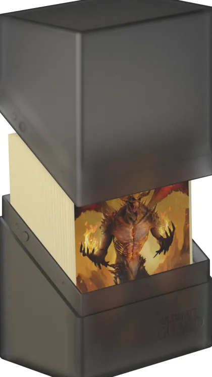 Ultimate Guard Boulder Deck Case 60+ Onyx