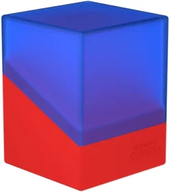 Ultimate Guard Boulder Deck Case 100+ SYNERGY Blue/Red