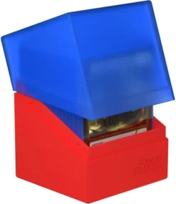 Ultimate Guard Boulder Deck Case 100+ SYNERGY Blue/Red