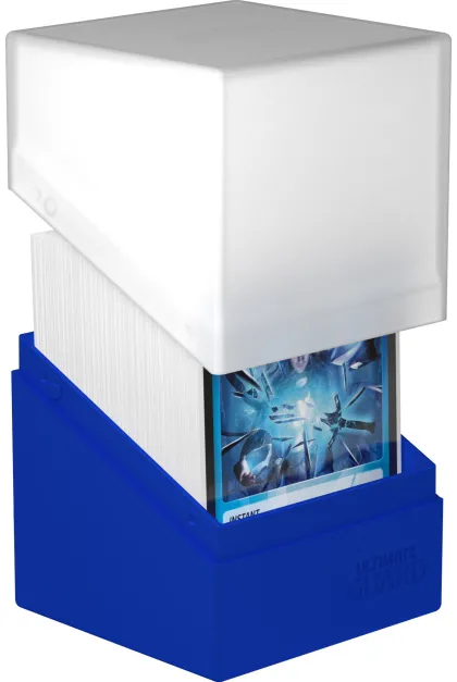 Ultimate Guard Boulder Deck Case 100+ SYNERGY Blue/White