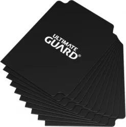 Ultimate Guard Card Dividers: Black (10 stuks)