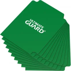 Ultimate Guard Card Dividers: Green (10 stuks)