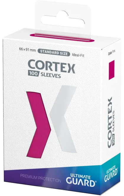 Ultimate Guard Cortex Sleeves: Pink (100 stuks)