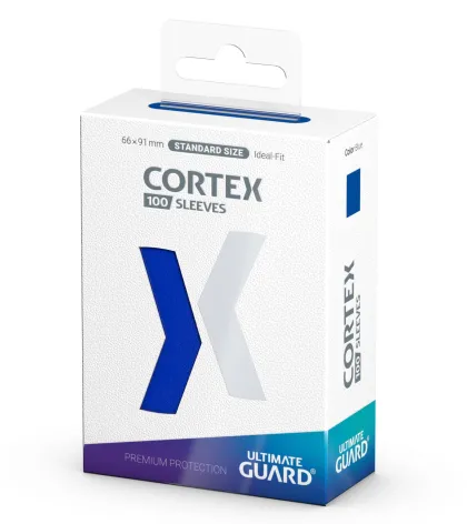 Ultimate Guard Cortex Sleeves: Blue (100 stuks)