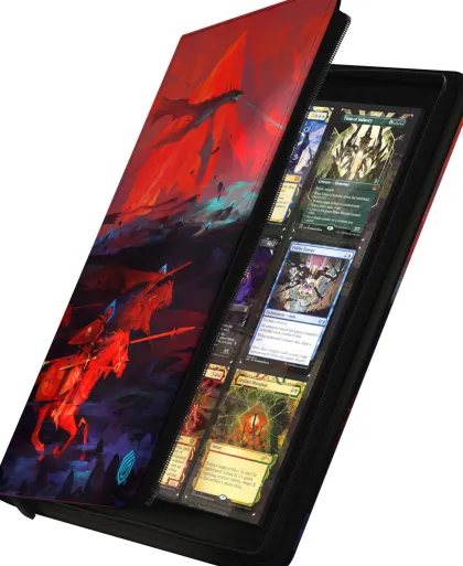 Ultimate Guard - 2024 Exclusive Zipfolio 360 XenoSkin: Crowned with Fire