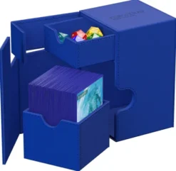 Ultimate Guard Flip'n'Tray Deck Case 100+ XenoSkin Monocolor Blue
