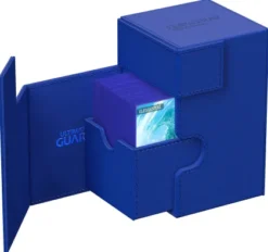 Ultimate Guard Flip'n'Tray Deck Case 100+ XenoSkin Monocolor Blue
