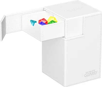 Ultimate Guard Flip'n'Tray Deck Case 100+ XenoSkin Monocolor White