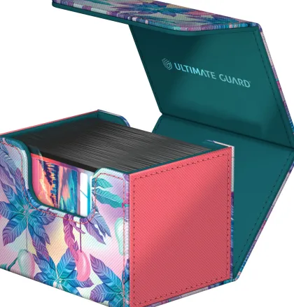 Ultimate Guard - Floral Places Part 2 Sidewinder 100+ XenoSkin: Miami Pink