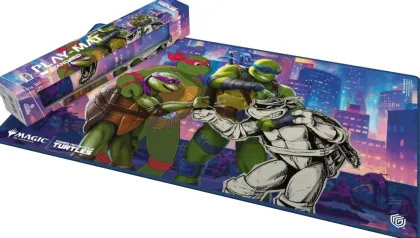 Ultimate Guard Magic: The Gathering - Teenage Mutant Ninja Turtles Stitched Edge Playmat: Turtles Forever