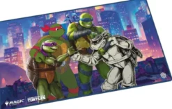 Ultimate Guard Magic: The Gathering - Teenage Mutant Ninja Turtles Stitched Edge Playmat: Turtles Forever