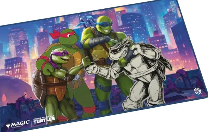Ultimate Guard Magic: The Gathering - Teenage Mutant Ninja Turtles Stitched Edge Playmat: Turtles Forever