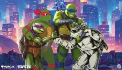 Ultimate Guard Magic: The Gathering - Teenage Mutant Ninja Turtles Stitched Edge Playmat: Turtles Forever