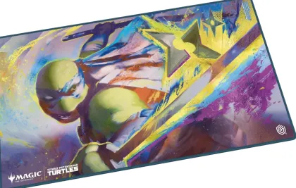 Ultimate Guard Magic: The Gathering - Teenage Mutant Ninja Turtles Stitched Edge Playmat: Leonardo's Technique