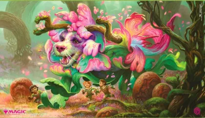 Ultimate Guard Magic: The Gathering - Lorwyn Eclipsed Stitched Edge Playmat: Vibrance