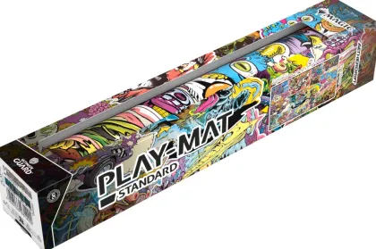 Ultimate Guard Magic: The Gathering - Aetherdrift Stitched Edge Playmat: Revved-Up Racers