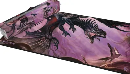 Ultimate Guard Magic: The Gathering - Tarkir: Dragonstorm Stitched Edge Playmat: Feral Deathgorger