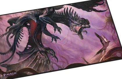 Ultimate Guard Magic: The Gathering - Tarkir: Dragonstorm Stitched Edge Playmat: Feral Deathgorger