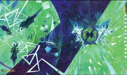 Ultimate Guard Magic: The Gathering - Secrets of Strixhaven Stitched Edge Playmat: Quandrix