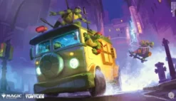 Ultimate Guard Magic: The Gathering - Teenage Mutant Ninja Turtles Stitched Edge Playmat: Turtle Van