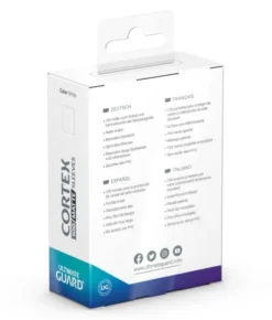 Ultimate Guard Matte Cortex Sleeves: White (100 stuks)