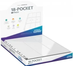 Ultimate Guard - 18 Pocket Pages Side Loading: White (50 stuks)
