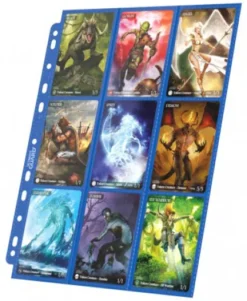 Ultimate Guard - 18 Pocket Pages Side Loading: Blue (10 stuks)