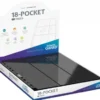 Ultimate Guard - 18 Pocket Pages Side Loading: Black (50 stuks)