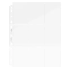 Ultimate Guard - 9-Pocket Pages Top Loading: Clear (100 stuks)