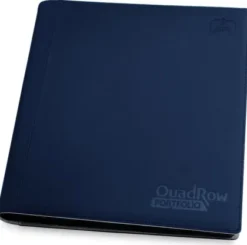 Ultimate Guard - QuadRow Portfolio 480 24-Pocket Xenoskin: Blue