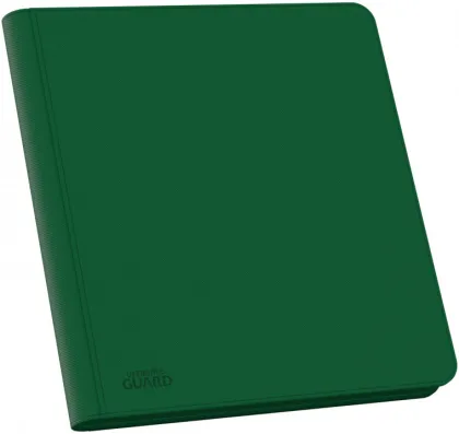 Ultimate Guard - QuadRow Zipfolio 480 24-Pocket XenoSkin: Green